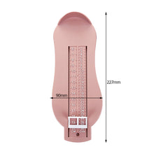 Load image into Gallery viewer, Baby Foot Ruler Kids Foot Length Measuring Gauge Child Shoes Calculator Children Infant Shoes Fittings Gauge Tools
