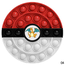 Load image into Gallery viewer, Pop It Pokemon Pikachu Charizard Fidget Toys Cartoon Push Bubble Stress Relief Toys Squeeze Toys
