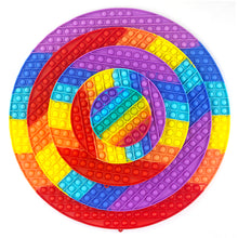 Load image into Gallery viewer, Large Square Round Pop It Toy Fidget Toys Push Bubble Stress Relief Toys Squeeze Toys
