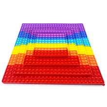 Load image into Gallery viewer, Large Square Round Pop It Toy Fidget Toys Push Bubble Stress Relief Toys Squeeze Toys
