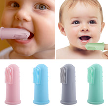 Load image into Gallery viewer, Baby Soft Finger Toothbrush BPA Free Silicone Infant Tooth Teeth Clean Brush Baby Oral Health Care Cleaning Gum Brush
