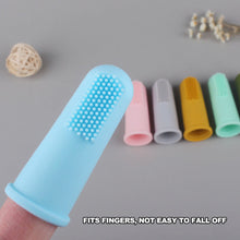 Load image into Gallery viewer, Baby Soft Finger Toothbrush BPA Free Silicone Infant Tooth Teeth Clean Brush Baby Oral Health Care Cleaning Gum Brush
