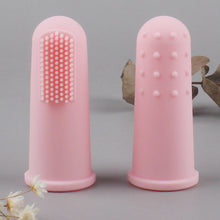 Load image into Gallery viewer, Baby Soft Finger Toothbrush BPA Free Silicone Infant Tooth Teeth Clean Brush Baby Oral Health Care Cleaning Gum Brush
