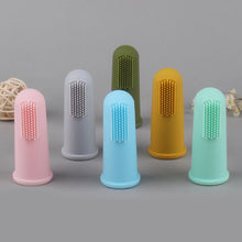 Load image into Gallery viewer, Baby Soft Finger Toothbrush BPA Free Silicone Infant Tooth Teeth Clean Brush Baby Oral Health Care Cleaning Gum Brush
