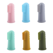 Load image into Gallery viewer, Baby Soft Finger Toothbrush BPA Free Silicone Infant Tooth Teeth Clean Brush Baby Oral Health Care Cleaning Gum Brush
