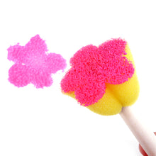 Load image into Gallery viewer, 5pcs/set Kids Drawing Toys Sponge Brush Kit DIY Painting Brush Sponge Flower Stamp Kids Eearly Education Art Start Learning Tools

