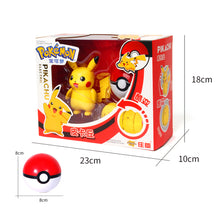 Load image into Gallery viewer, Pokemon Toy Set Pocket Monster Pikachu Transformation Toys Charmander Lunala Scroll Action Figure Anime Model Children's Toys
