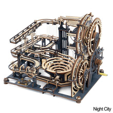 Load image into Gallery viewer, Rocktime ROKR Marble Run Set DIY Wooden Model Building Block Kits Assembly Toy Gift for Children Adult

