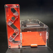Load image into Gallery viewer, DIY Acrylic Ant Farm with Feeding Area Ant Nest Ants House 5 Plaster Tubes Insect Villa Gypsum Test Tube Nest Pet Anthill Workshop 13.5*12*12.5CM
