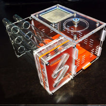 Load image into Gallery viewer, DIY Acrylic Ant Farm with Feeding Area Ant Nest Ants House 5 Plaster Tubes Insect Villa Gypsum Test Tube Nest Pet Anthill Workshop 13.5*12*12.5CM
