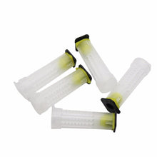 Load image into Gallery viewer, 10Pcs Bee Equipment Queen cage Rearing Cup kit Cover Catcher Queen Plastic Cells 7.6cm 2.6cm Bees Box Beekeeping Supplies Insects Tools Wholesale Bee feeder
