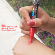 Load image into Gallery viewer, 1PC Queen Marker Waterproof Marking Pen Fast Drying No Damage Marker Queen Bee Marking Pen Bevel Beekeeping Tools Queen Rearing Supplie
