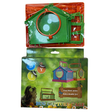Load image into Gallery viewer, Portable Insect Butterfly Habitat Cage Terrarium Foldable Outdoor Insect Breeding Box Outdoor Bug Viewer Breathable Comfortable Pet Garden Science Educational Toys
