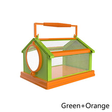 Load image into Gallery viewer, Portable Insect Butterfly Habitat Cage Terrarium Foldable Outdoor Insect Breeding Box Outdoor Bug Viewer Breathable Comfortable Pet Garden Science Educational Toys
