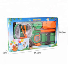 Load image into Gallery viewer, 11pcs Outdoor Exploration Toys Kit Adventure Insect Catching Kit Insect Net Observation Box Flashlight Science Capture Children Educational Toys for Kids
