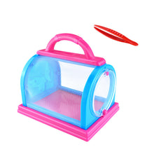 Load image into Gallery viewer, Portable Insect Box Butterfly Habitat Cage Children Observation Foldable Outdoor Insect Watching Experiment Boxes Bug Viewer Science Educational Toys
