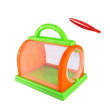 Load image into Gallery viewer, Portable Insect Box Butterfly Habitat Cage Children Observation Foldable Outdoor Insect Watching Experiment Boxes Bug Viewer Science Educational Toys
