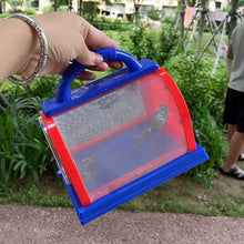 Load image into Gallery viewer, Portable Insect Box Butterfly Habitat Cage Children Observation Foldable Outdoor Insect Watching Experiment Boxes Bug Viewer Science Educational Toys
