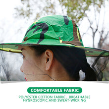 Load image into Gallery viewer, 1pcs Beekeeping Cowboy Hat Anti Bee Hat Protective Beekeeper Cap Face Protector Mosquito Bee Insect Net Veil Comfortable Design Beekeeping Protection Equipments

