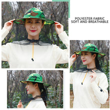 Load image into Gallery viewer, 1pcs Beekeeping Cowboy Hat Anti Bee Hat Protective Beekeeper Cap Face Protector Mosquito Bee Insect Net Veil Comfortable Design Beekeeping Protection Equipments
