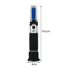 Load image into Gallery viewer, Bee Tools Honey Refractometer Brix 58-90% (Sugar Content) Beekeeping Refractometer Handheld Portable Honey Concentration Meter Honey Moisture Tester with ATC
