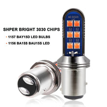 Load image into Gallery viewer, Car LED Bulbs Car Brake Lamp Turn Signals 1157 BAY15D P21/5W 1156 BA15S P21W BAU15S Auto Reverse Light 12V
