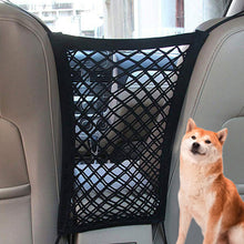 Load image into Gallery viewer, Pet Dog Rear Seat Car Protection Net Safety Storage Bag Pet Mesh Travel Isolation Back Seat Safety Barrier Puppy Accessories

