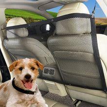Load image into Gallery viewer, Pet Dog Car Anti-collision Mesh Pet Auto Fence Barrier Isolation Network Rear Seat Protection Net Safety Isolation Bar Child Dog Buffer Device

