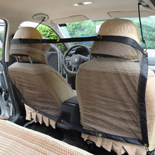 Load image into Gallery viewer, Pet Dog Car Anti-collision Mesh Pet Auto Fence Barrier Isolation Network Rear Seat Protection Net Safety Isolation Bar Child Dog Buffer Device
