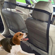 Load image into Gallery viewer, Pet Dog Car Anti-collision Mesh Pet Auto Fence Barrier Isolation Network Rear Seat Protection Net Safety Isolation Bar Child Dog Buffer Device
