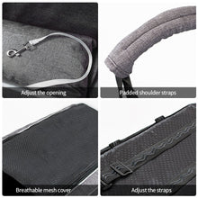 Load image into Gallery viewer, Portable Pet Dog Car Seat Central Control Dog Seat Carrier Non-slip Safe Car Armrest Box Booster Kennel Bed For Small Dog Cat Travel
