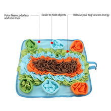 Load image into Gallery viewer, Pet Dog Snuffle Mat Pet Sniffing Training Blanket Detachable Fleece Pads Dog Mat Relieve Stress Nosework Puzzle Toy Pet Nose Pad
