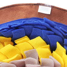 Load image into Gallery viewer, 45x45cm Dogs Snuffle Mat Pet Leak Food Anti Choking Mat Cat Dog Training Blanket Nose Work Toy Pet Slowing Feeding Intelligence Mat
