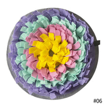 Load image into Gallery viewer, 45x45cm Dogs Snuffle Mat Pet Leak Food Anti Choking Mat Cat Dog Training Blanket Nose Work Toy Pet Slowing Feeding Intelligence Mat
