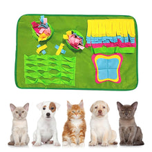 Load image into Gallery viewer, 70x43cm Dogs Snuffle Mat Pet Leak Food Anti Choking Mat Cat Dog Training Blanket Nose Work Toy Pet Slowing Feeding Intelligence Mat
