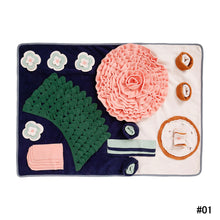 Load image into Gallery viewer, Pet Snuffle Mat Pet Slow Feeder Dispenser Treats Pad Mat IQ Training Sniffing Mat Anti Choking Cat Dog Training Blanket Nose Work Toy
