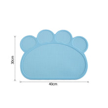 Load image into Gallery viewer, Waterproof Pet Mat for Dog Cat Silicone Pet Food Pad Pet Bowl Drinking Mat Dog Feeding Placemat Easy Washing
