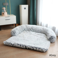 Load image into Gallery viewer, Washable Pet Dog Sofa Bed Cover Plush Calming Bed Mat Pet Blanket Mattress Cat Beds Warm Sleep Cushion Pillow Couch Furniture Protector
