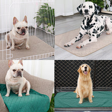 Load image into Gallery viewer, Reusable Natural Bamboo Fiber Premium Waterproof Pet Pad Bed Mat Dog Washable Dog Cat Pet Leak Proof Pee Pads
