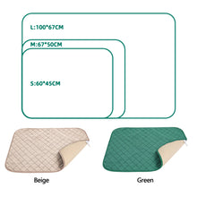 Load image into Gallery viewer, Reusable Natural Bamboo Fiber Premium Waterproof Pet Pad Bed Mat Dog Washable Dog Cat Pet Leak Proof Pee Pads
