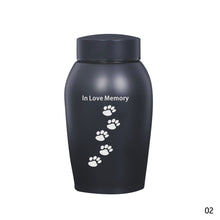 Load image into Gallery viewer, Stainless steel Urns Pets Dog Cat Birds Mouse Cremation Ashes Urn Keepsake Casket Columbarium Pets Memorials
