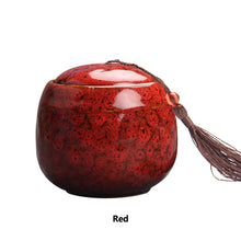 Load image into Gallery viewer, Color Pet Ceramic Canister Memorial Pet Urn Seal Pot Big Keepsake Casket Porcelain Jar Pet Ashes Storage Memento Burial Holder
