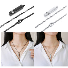 Load image into Gallery viewer, Pet Urn Openable Geometry Pet Urn Pendant Pet Souvenir Cat Dog Urn Necklace Cat Dog Accessories Cat Dog Supplies
