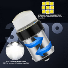 Load image into Gallery viewer, 1Pc 1156 BA15S 1157 BAY15D LED Reversing Light Turn Signal COB Brake Lamp Car Taillight Motorcycle Signal Light Bulbs
