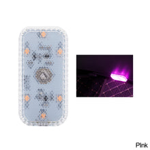Load image into Gallery viewer, 1Pc Car Interior Light Wireless Led Lights Chargeable Night Reading Mini Roof Ceiling Ambient Lamp Light USB Charging 5V
