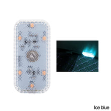 Load image into Gallery viewer, 1Pc Car Interior Light Wireless Led Lights Chargeable Night Reading Mini Roof Ceiling Ambient Lamp Light USB Charging 5V
