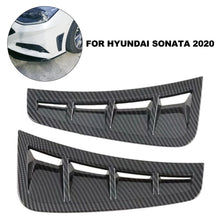 Load image into Gallery viewer, Pair Car Head Side Fender Air Outlet Fender Frame Trim Cover ABS Car-Styling Sticker for Hyundai Sonata 2020
