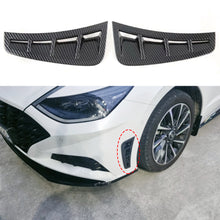 Load image into Gallery viewer, Pair Car Head Side Fender Air Outlet Fender Frame Trim Cover ABS Car-Styling Sticker for Hyundai Sonata 2020
