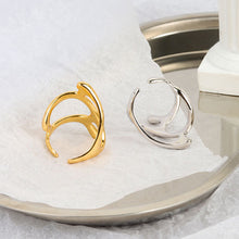 Load image into Gallery viewer, Irregular Silver Color Women Open Ring Trendy Elegant Creative Ring Hollow Branches Fashion Adjustable Rings Girls Party Jewelry
