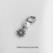Load image into Gallery viewer, Irregular Fashion Alloy Hollow Out Sun Reflective Pearl Drop Earrings for Women Olivet Earrings Vintage Earrings Party Jewelry

